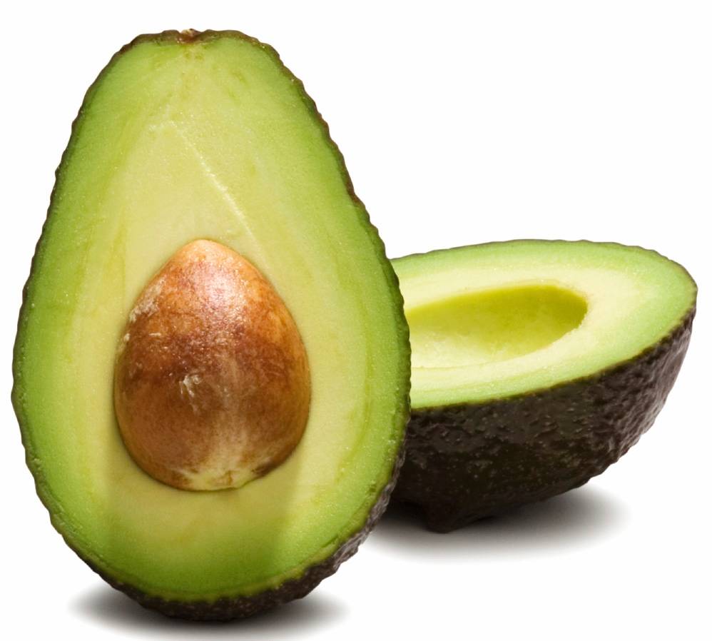 avokado, plodove