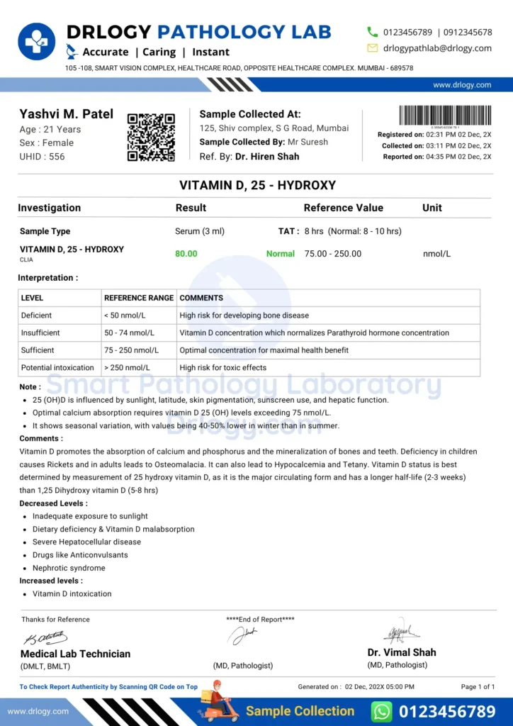 vitamin d test normal report (1)