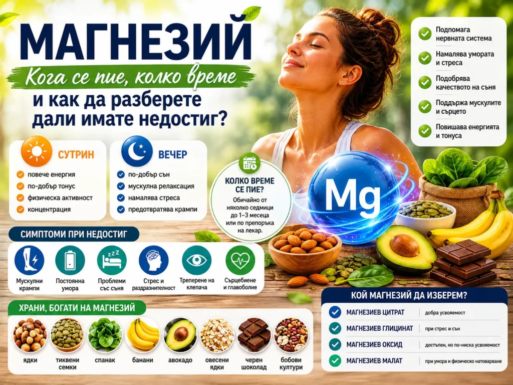 magneziy kak tryabva da se priema